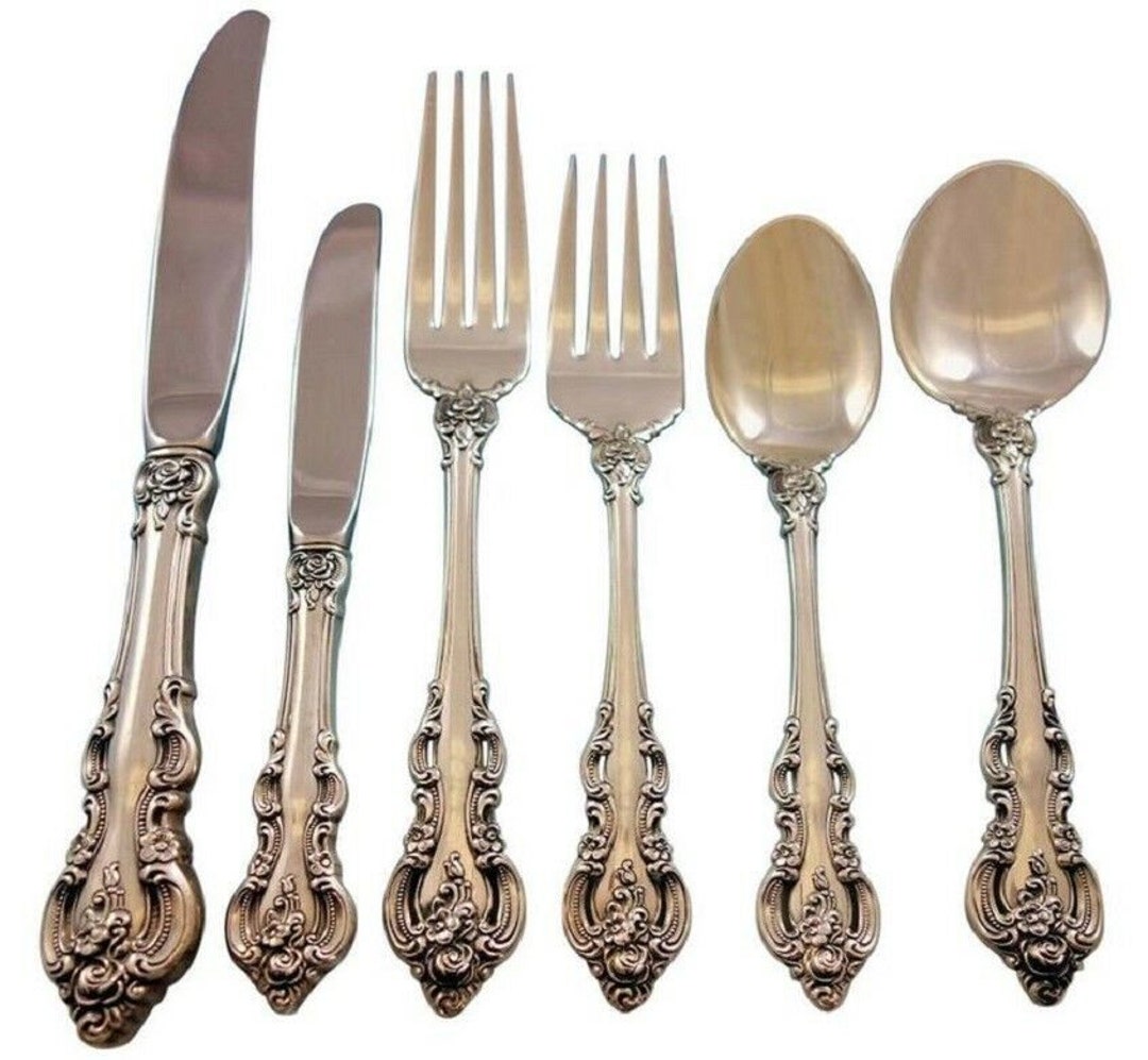 【Towle】 El Grandee ケーキサーバー【純銀ハンドル】27cm Sterling Flatware - EL GRANDEE Pattern by Towle 1964 - White