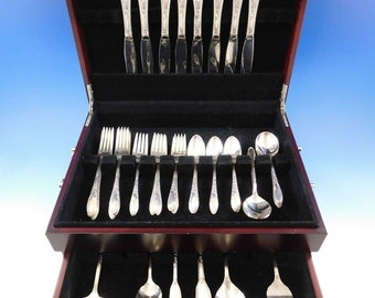 Virginian by Oneida Sterling Silver Flatware Set for 8 Service 52 Pieces