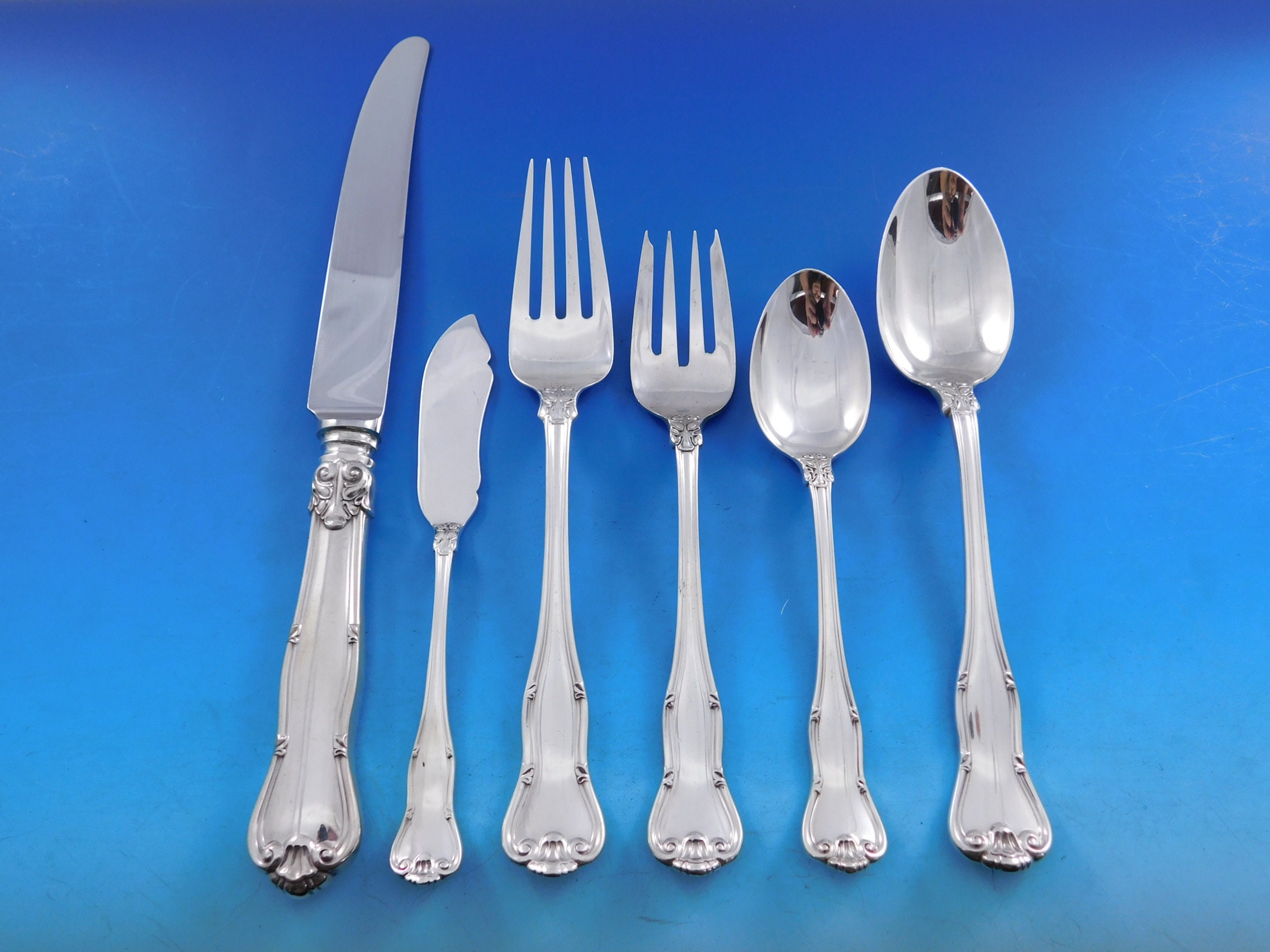 Provence by Tiffany & Co. Sterling Silver Flatware Set 8 Service