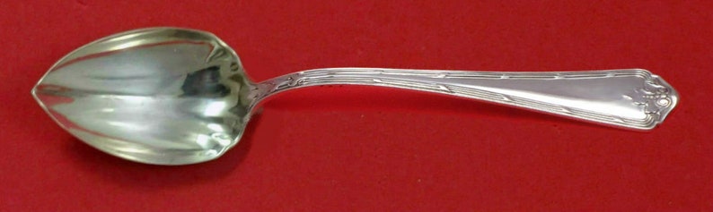 Rochambeau by Watson Sterling Silver Grapefruit Spoon Fluted Custom Made 5 34