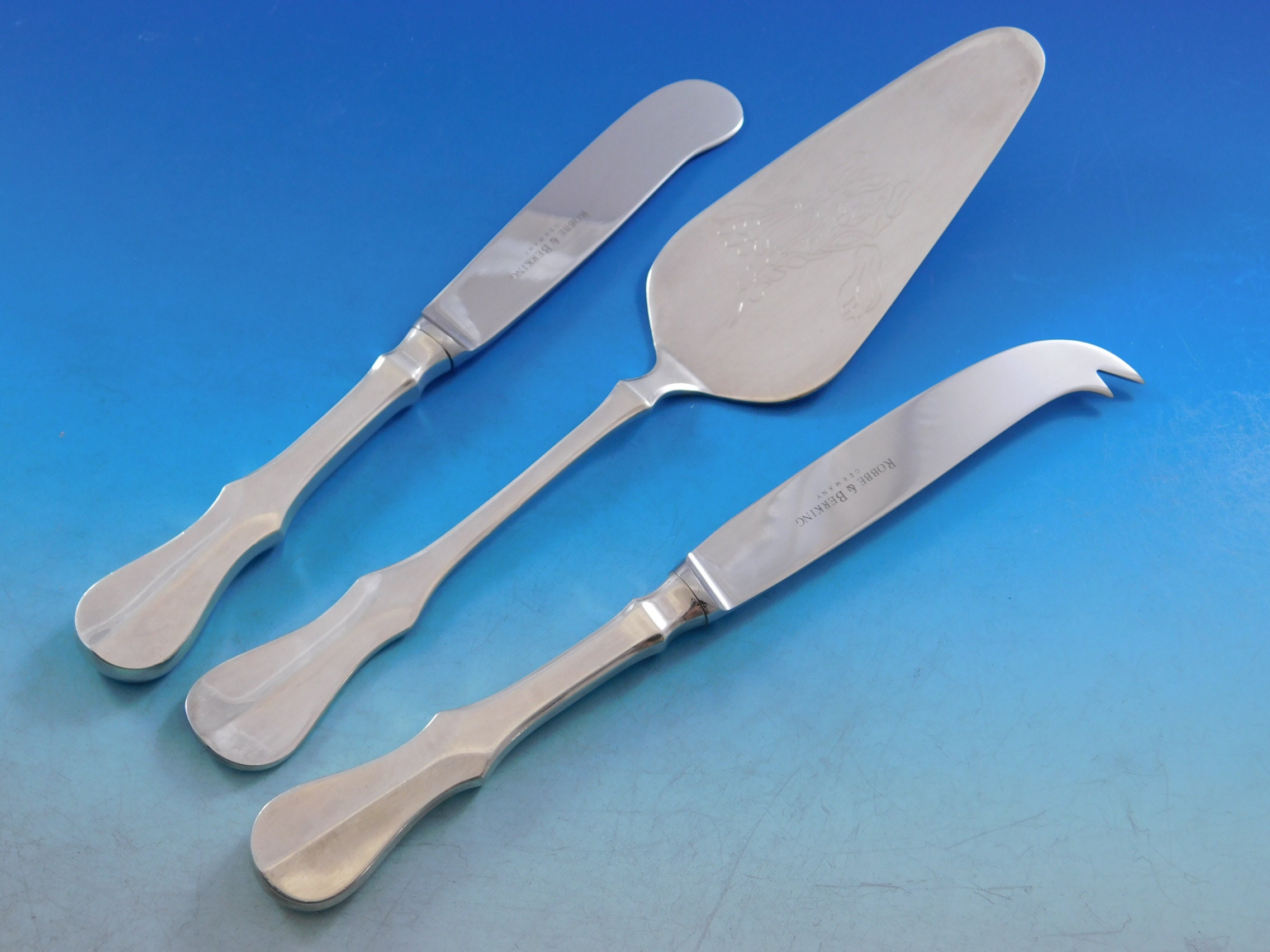Alt Kopenhagen by Robbe & Berking 800 Silver Flatware Set for 8
