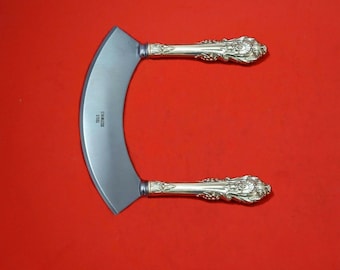Cuchillo Mezzaluna de plata esterlina Sir Christopher by Wallace de 6 1/4" hecho a medida