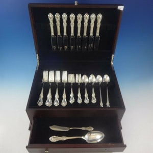 Joan Of Arc By International Sterling Silver Flatware Set 8 Service 42 Pieces