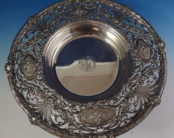 Redlich  and  Co. Sterling Silver Centerpiece Bowl Pierced #8388 (#1006)