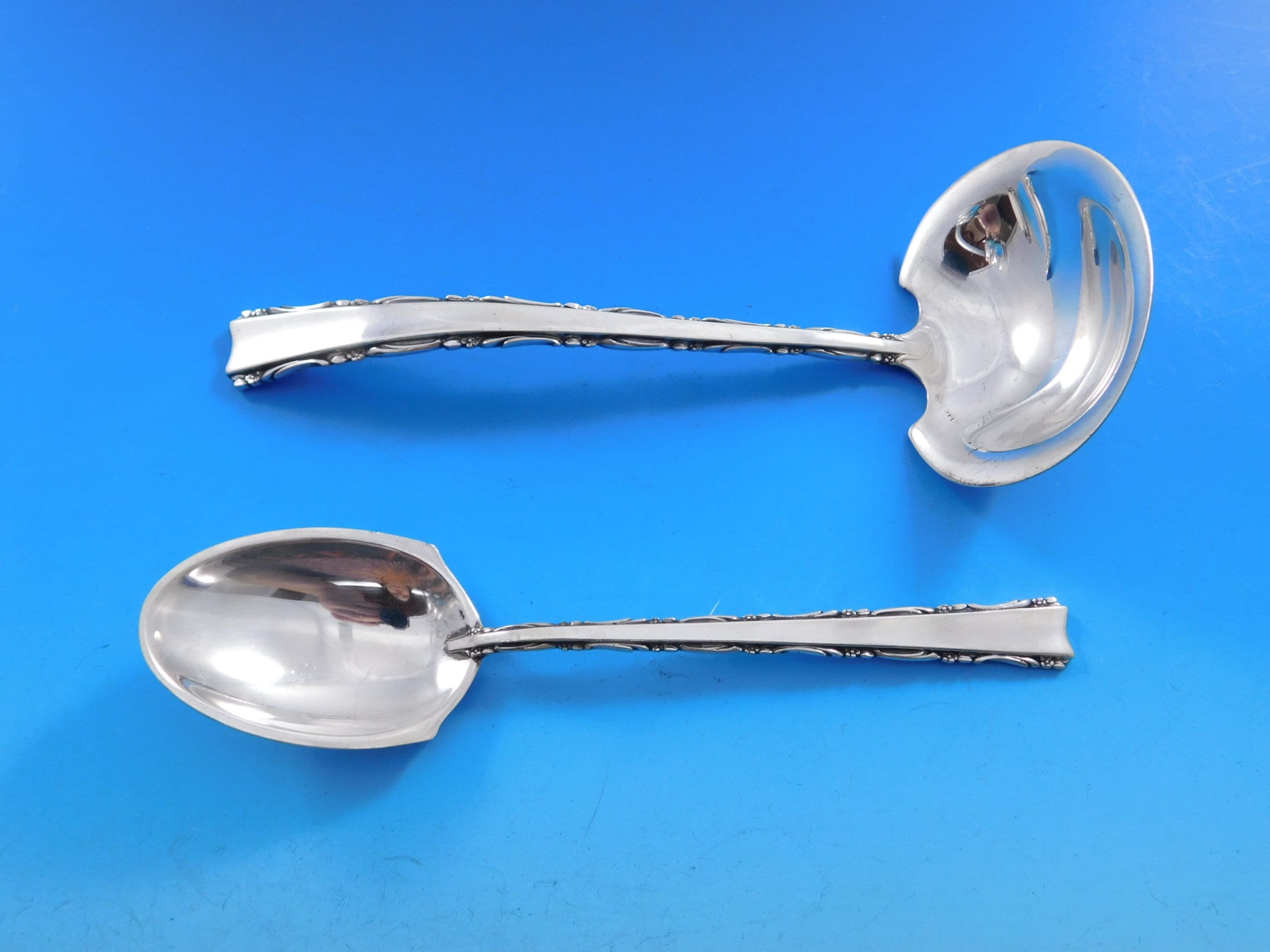 Madrigal by Lunt Sterling Silver Flatware Set for 12 Service 68