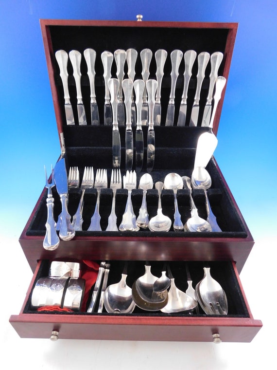 Robbe & Berking Alt-Kopenhagen 銀製スプーン 極美品☆独高級銀器☆ロベ