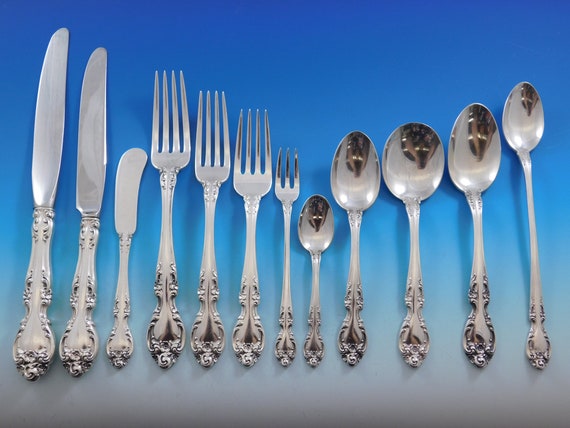 Melrose Gorham Sterling Silver Flatware 4 1/4 inches Demitasse Spoon 