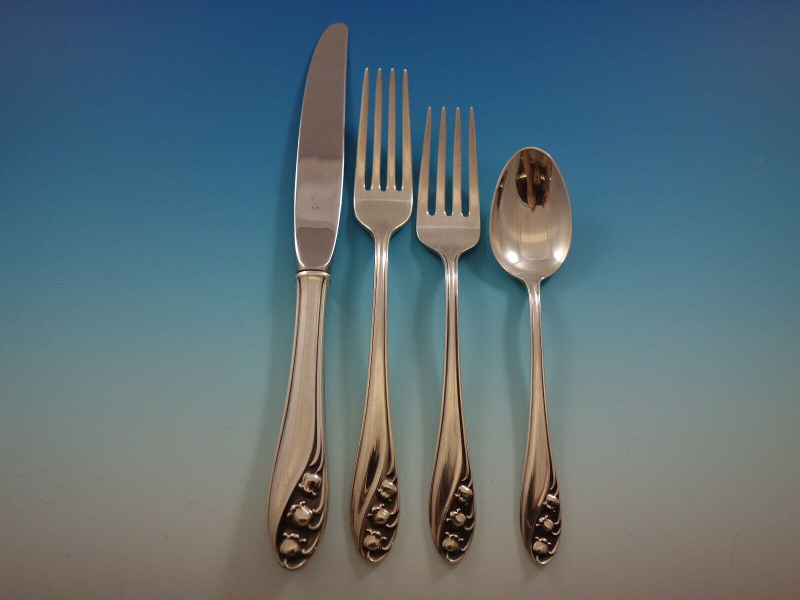 Lily of the Valley by Gorham Sterling Silver Flatware Set 12