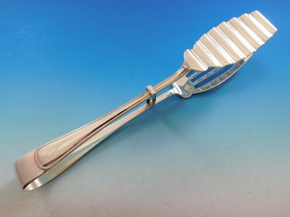 Torchon by Buccellati Italy Italian Sterling Silver Dessert Fork 4-Tine 7/"