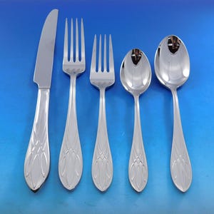 Lismore by Waterford Stainless Steel Flatware Set for 6 Service 35 Pieces Dinner