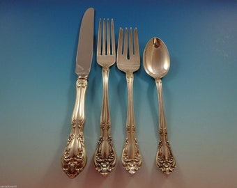 Chateau Rose by Alvin Sterling Silver Flatware Set for 8 Service