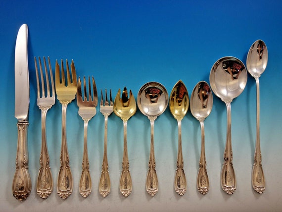 Wellington by Durgin Sterling Silver Flatware Set for 12 Service