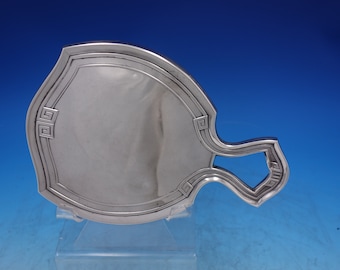 Espejo de mano etrusco de Gorham en plata de ley n.° C5732, 23 x 15 cm (n.° 6656)