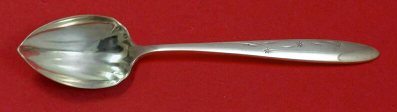 Celeste by Gorham Sterling Silver Grapefruit Spoon Fluted Custom Made 5 34