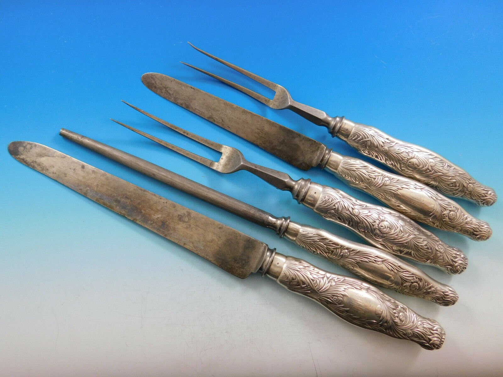 Sterling Silver Flatware Set 