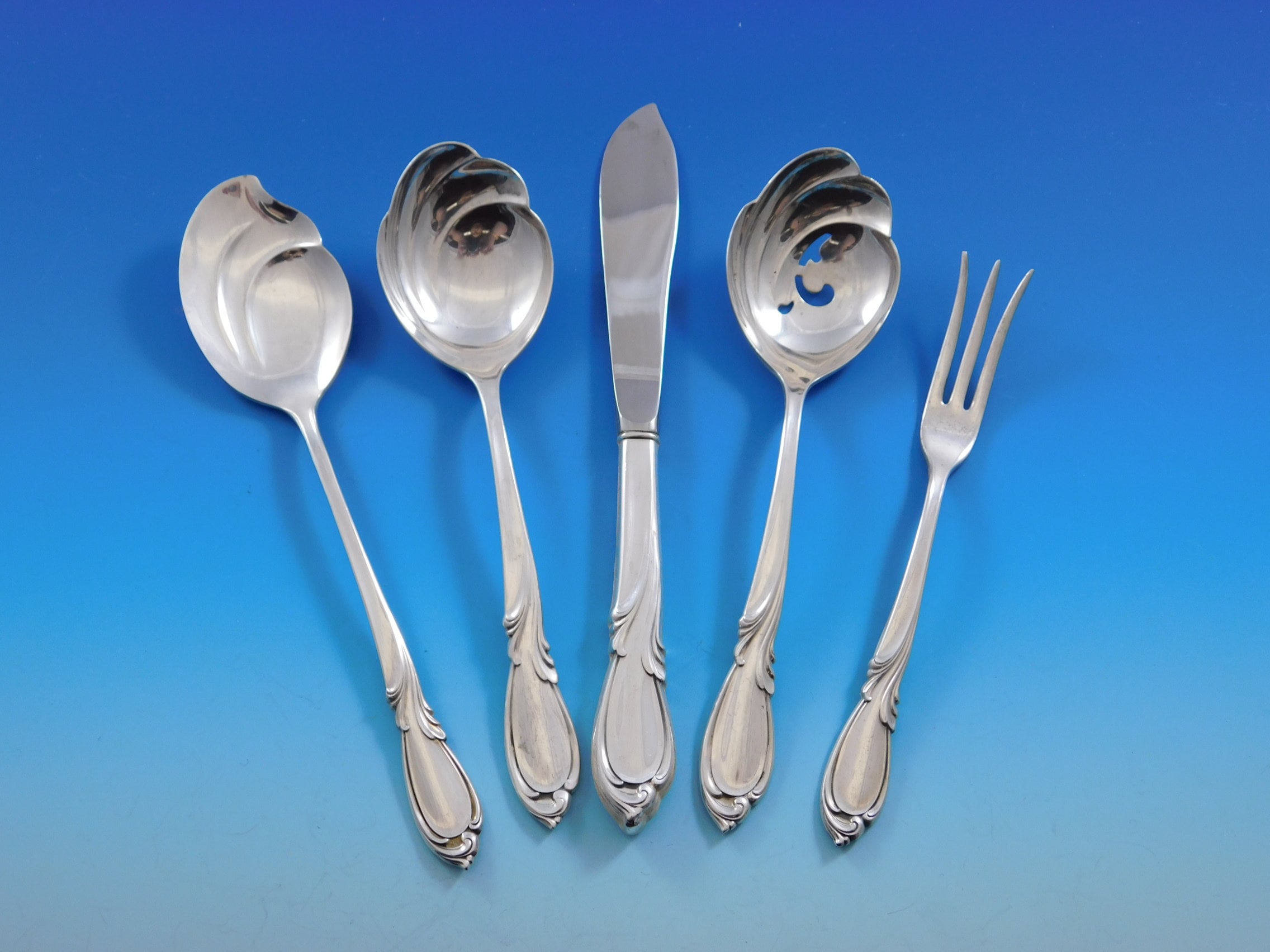 Prelude by International Sterling Silver Essential Serving Set Large 7-piece 