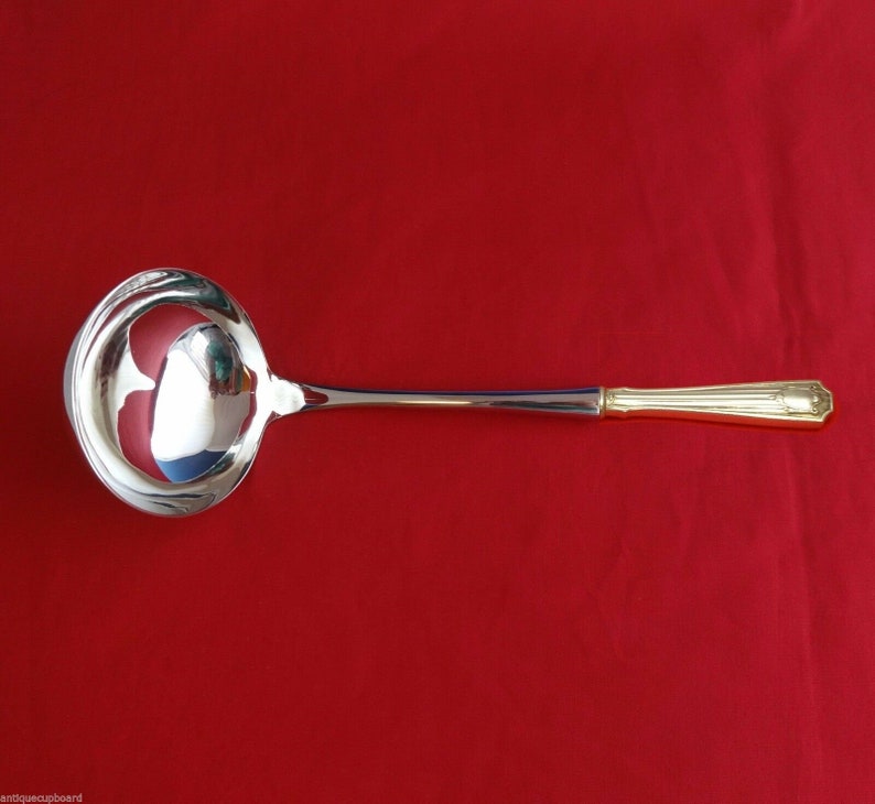 Spotswood by Gorham Sterling Silver Soup Ladle HHWS Custom Made 10 12