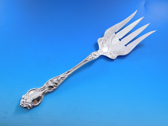Violet by Wallace Sterling Silver Flatware Service for 12 Set 87