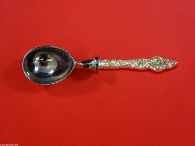 Les Six Fleurs by Reed /& Barton Sterling Silver Ice Cream Scoop HHWS  Custom 7
