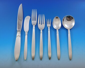 Reed and Barton Dancing Flowers Sterling Silver Knife Handles