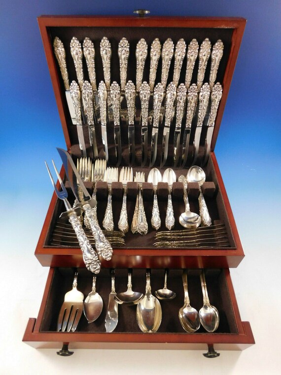 Crescendo by Amston Sterling Silver Iced Tea Spoon 8 1//4/" Athene