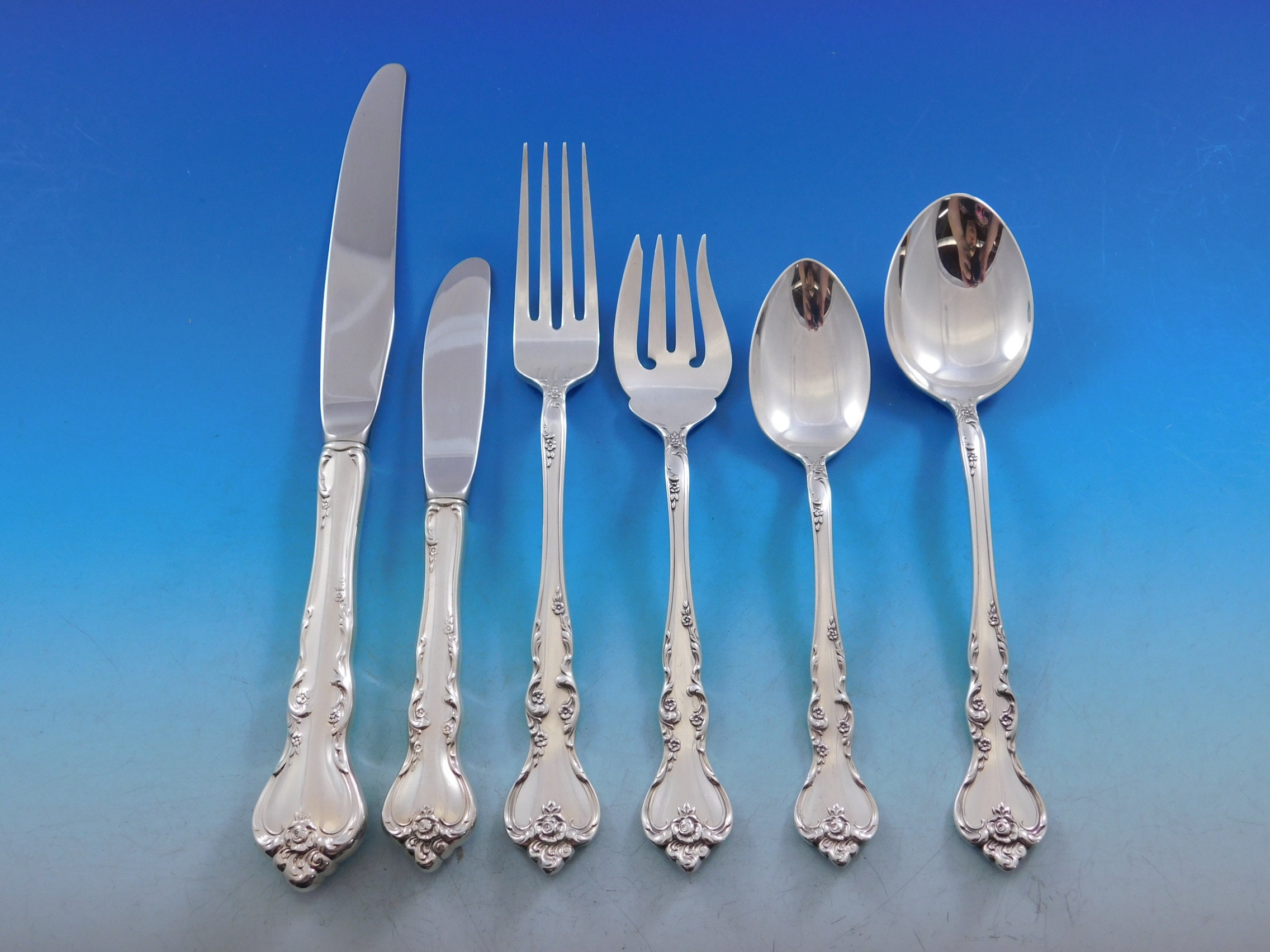 Savannah by Reed & Barton Sterling Silver Flatware Service for 16