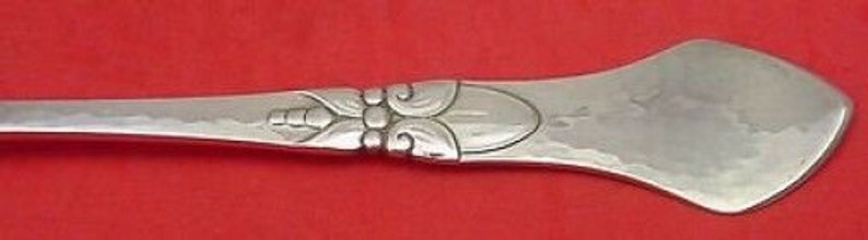 Unknown Hand Hammered by Cohr Sterling Silver Pie Server 9