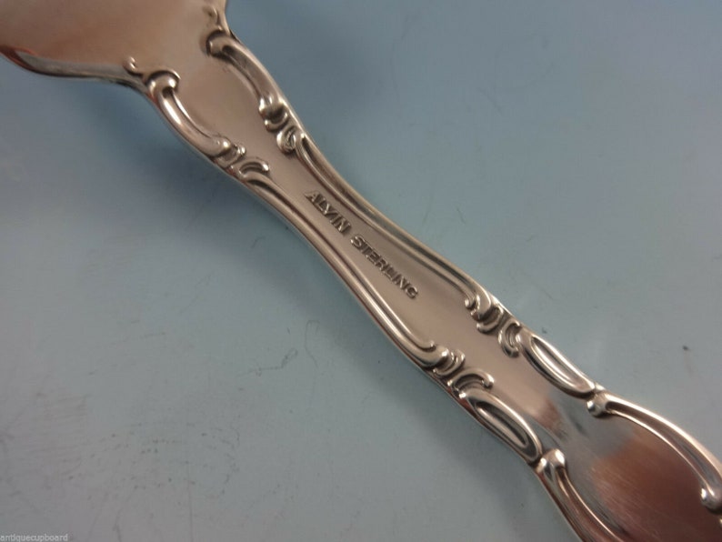 French Scroll by Alvin Sterling Silver Flatware Set for 8 Etsy