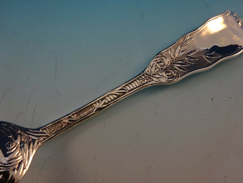 Saint Cloud by Gorham Sterling Silver BBQ Serving Fork 7 12 Custom