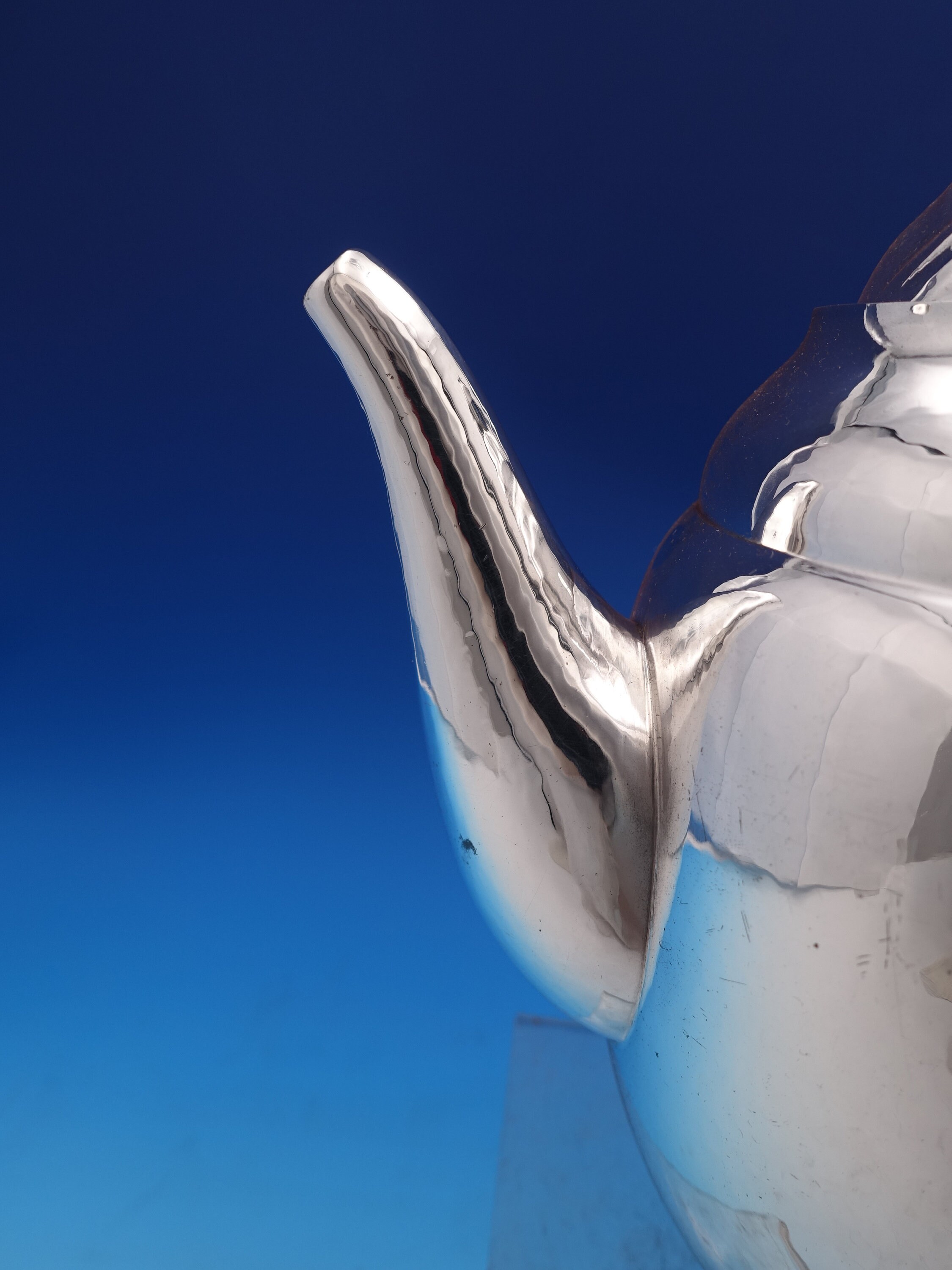 Blossom by Georg Jensen Sterling Silver Coffee Pot 2D 8