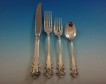 Rondelay by Lunt Sterling Silver Flatware Set for 12 Service 80