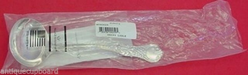 Coburg by Wallace Sterling Silver Gravy Ladle 7 38 New