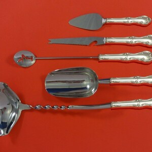 Joan of Arc by International Sterling Silver Cocktail Party Bar Set Custom Made