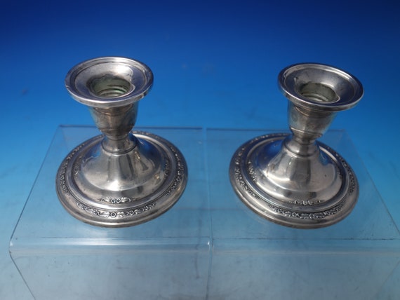Courtship international sterling candlesticks deals