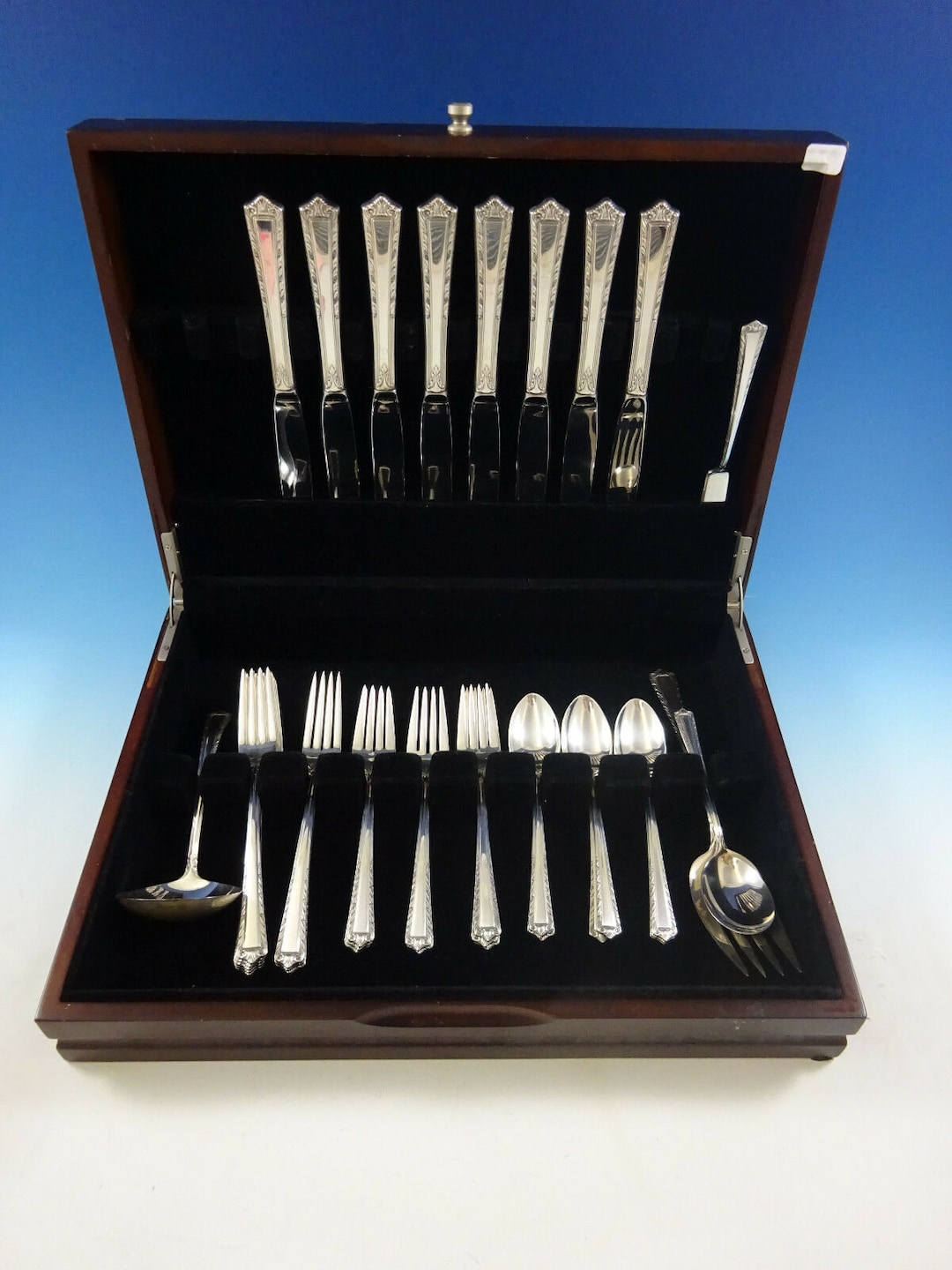 Processional by Fine Arts Intl Sterling Silver Flatware Set for 8 ...