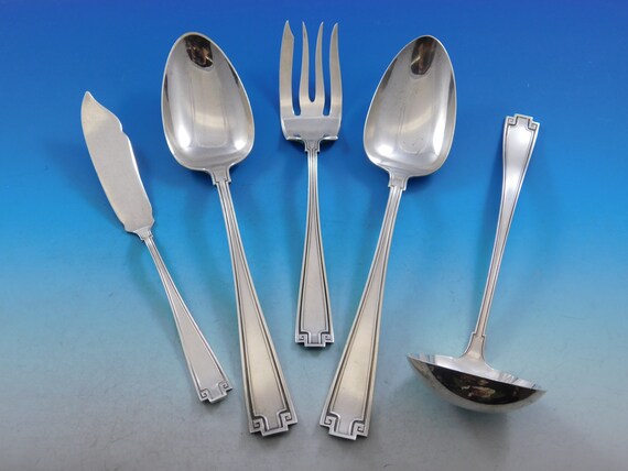 Fork Gorham Silver Etruscan Silver Flatware Etruscan By Gorham