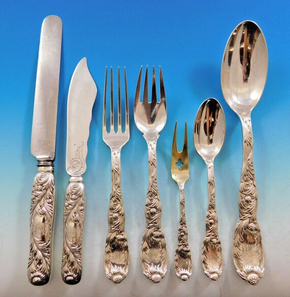 Sterling Silver Flatware Set 
