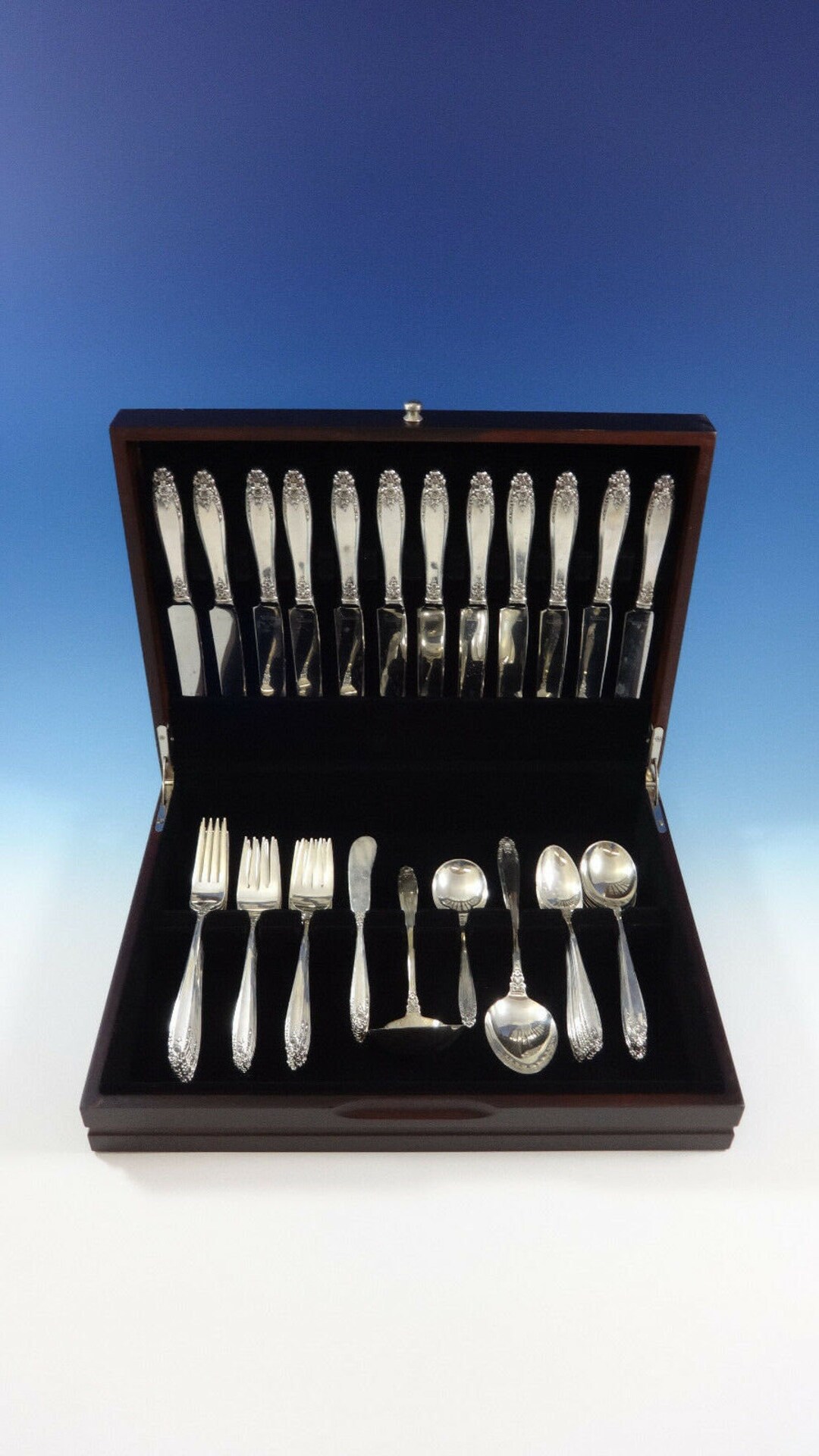 Prelude by International Sterling Silver Flatware Set 12 Service 76 Pieces Etsy Sweden