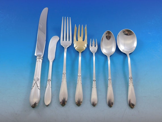 Rose Marie by Gorham Sterling Silver Flatware Set for 12 Service