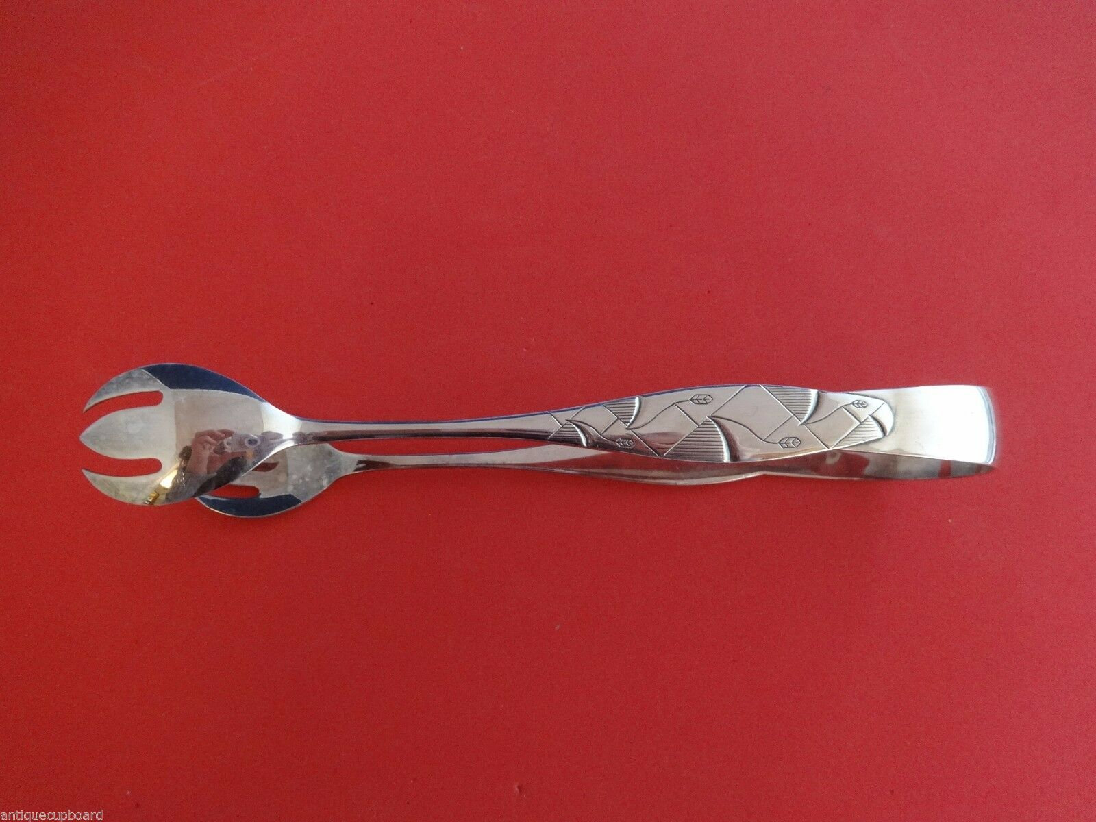 Strasbourg by Gorham Sterling Silver Pastry Tongs HHWS Custom Made 9 7//8/"