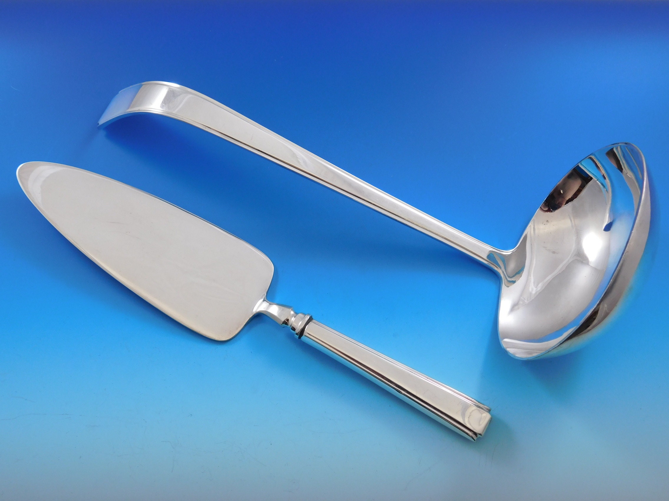 Japanese Modern Classic 950 Sterling Silver Flatware Set Dinner