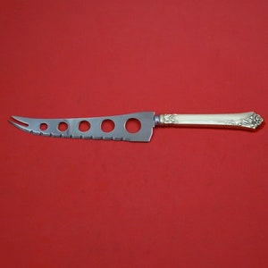 Damask Rose by Oneida Sterling Silver Large Charcuterie Knife 9 3/4&quot; Custom Made