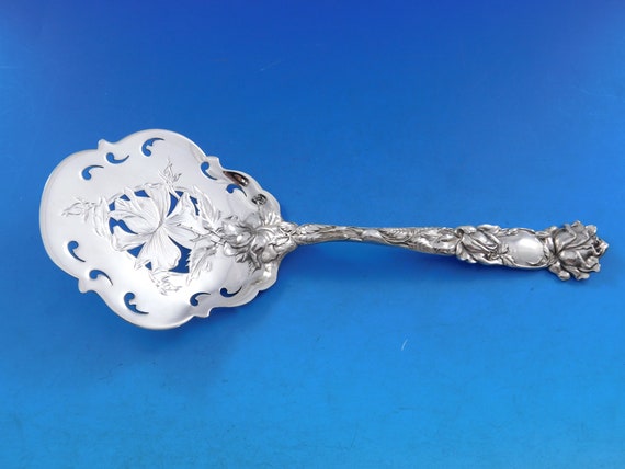 Bridal Rose by Alvin Sterling Silver Flatware Service for 12 Set