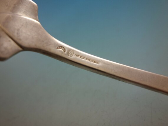 VERY GOOD CONDITION TUTTLE ONSLOW LBJ STERLING SILVER TEASPOON