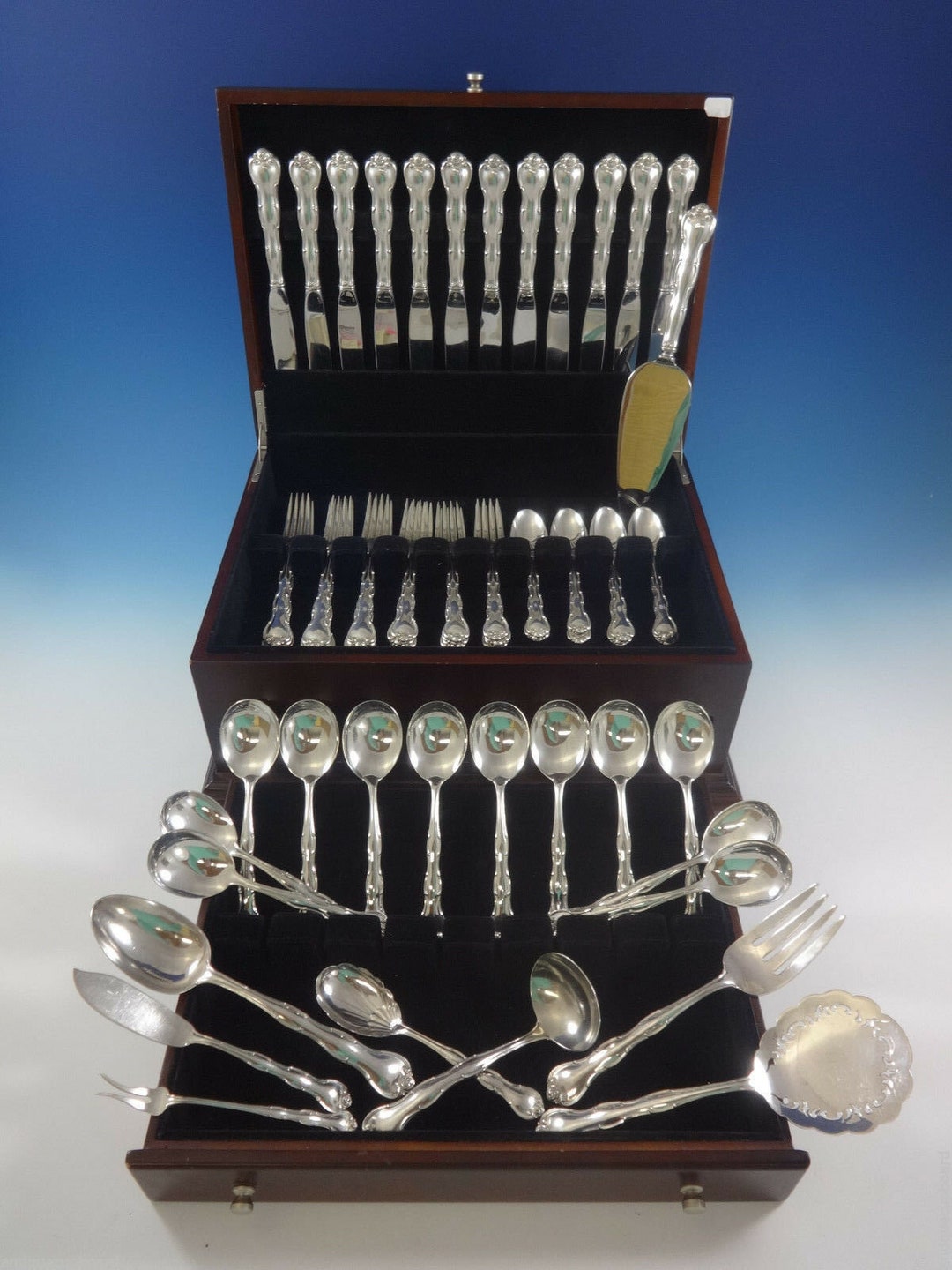 Rondo by Gorham Sterling Silver Flatware Set for 12 Service 69