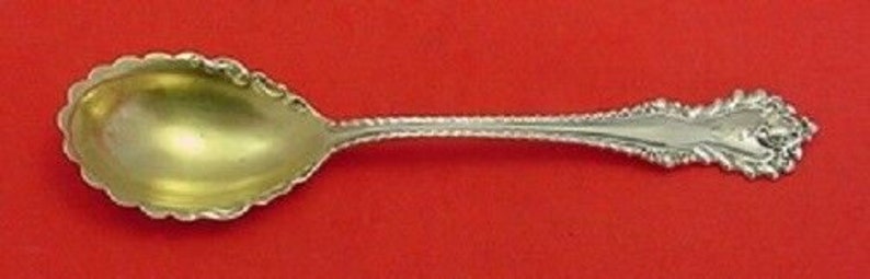 Mazarin By Dominick and Haff Sterling Silver Sugar Spoon Goldwashed 6