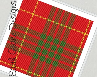 Cameron Tartan Cross Stitch Pattern