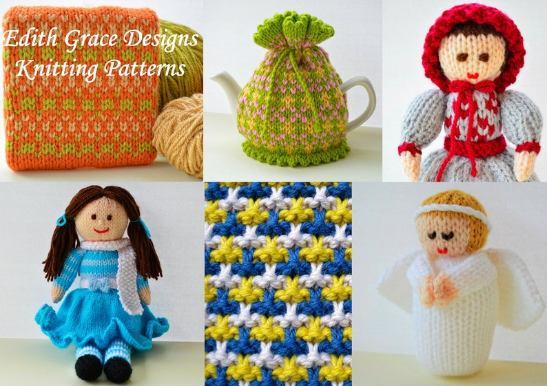 Knitting Pattern, Scrooge Christmas Carol Doll, Toy Knitting Pattern, Charles Dickens, Christmas Dolls, Christmas Tree Decoration image 10