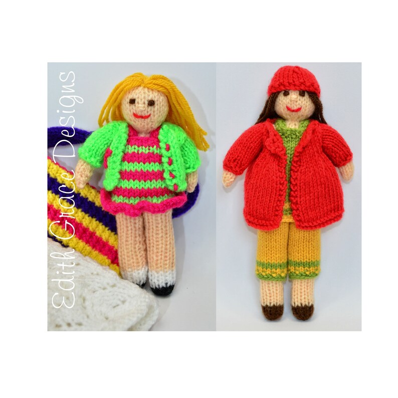 knitted rag doll