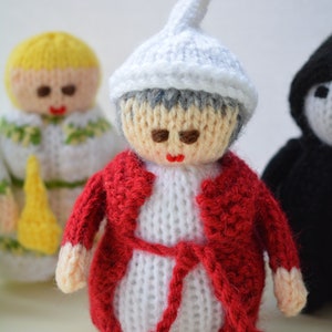 Knitting Pattern, Scrooge Christmas Carol Doll, Toy Knitting Pattern, Charles Dickens, Christmas Dolls, Christmas Tree Decoration image 3